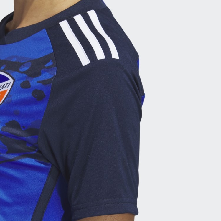 Camisa Azul Adidas Fc Cincinnati 23/24 Em Casa