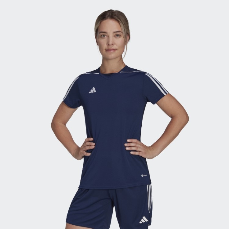 Adidas Tiro 23 Camisa Da Liga Azul Marinho