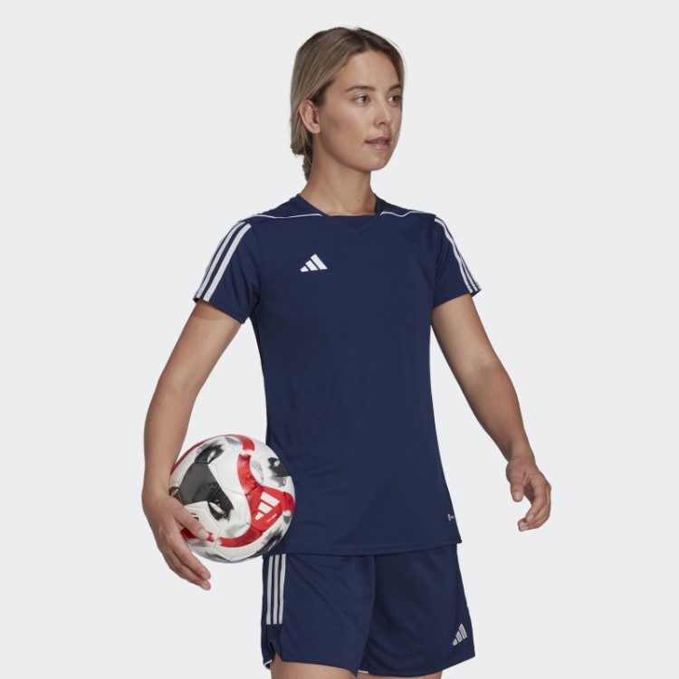 Quente Adidas Tiro 23 Camisa Da Liga Branca