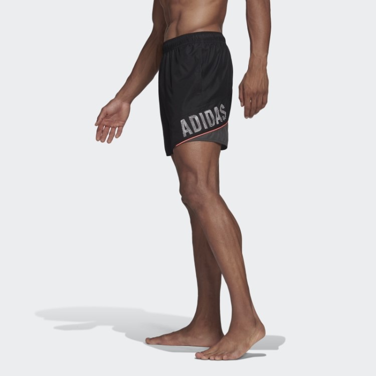 Calção De Banho Preto Adidas