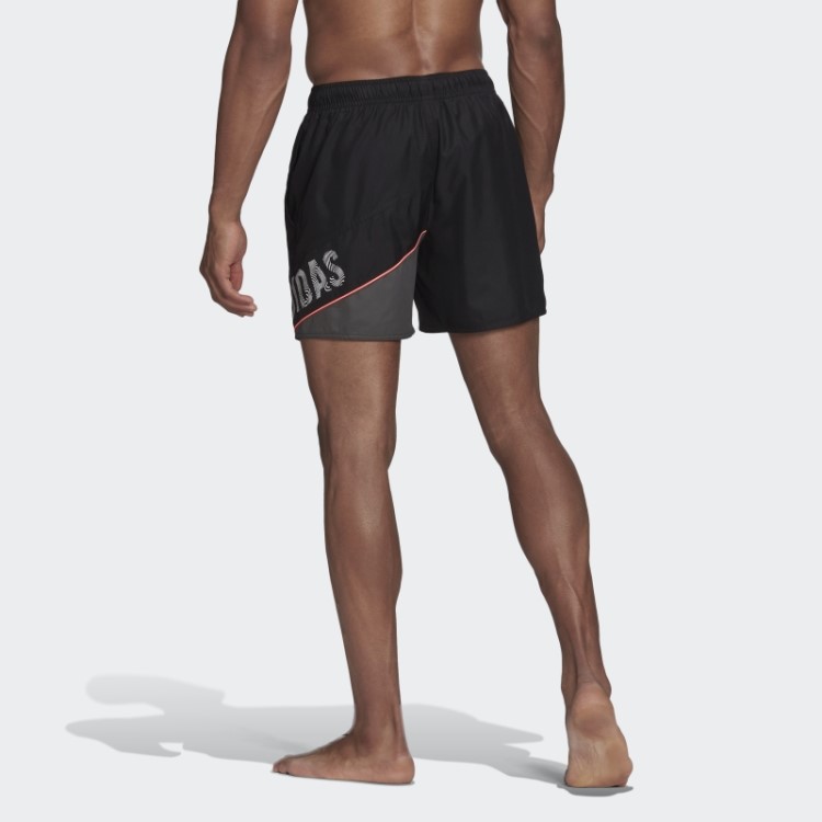 Calção De Banho Preto Adidas