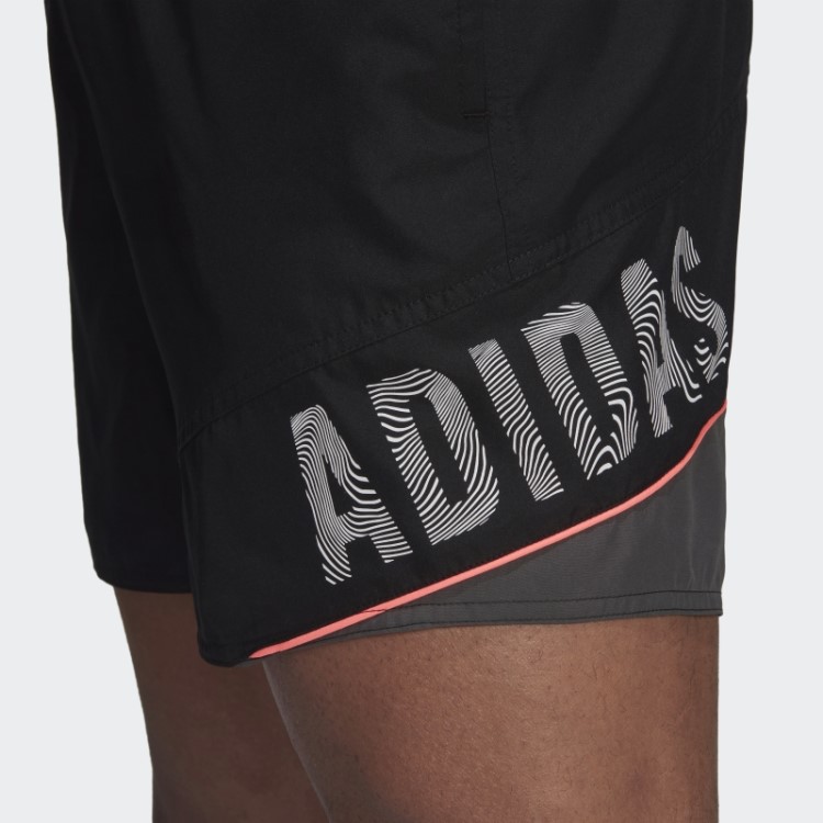 Calção De Banho Preto Adidas