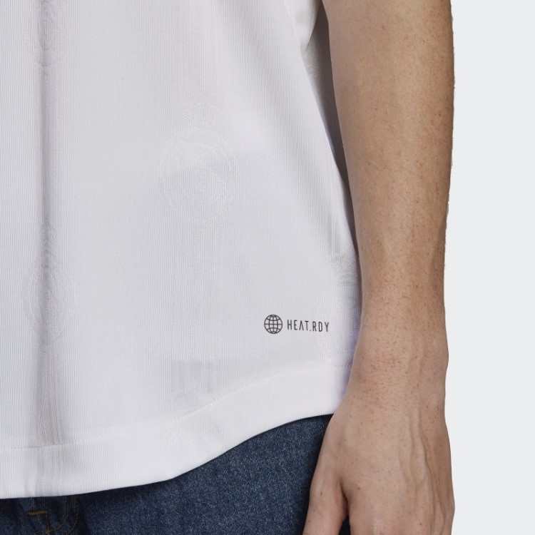 Real Madrid 22/23 Home Autêntico Jersey Adidas Branco