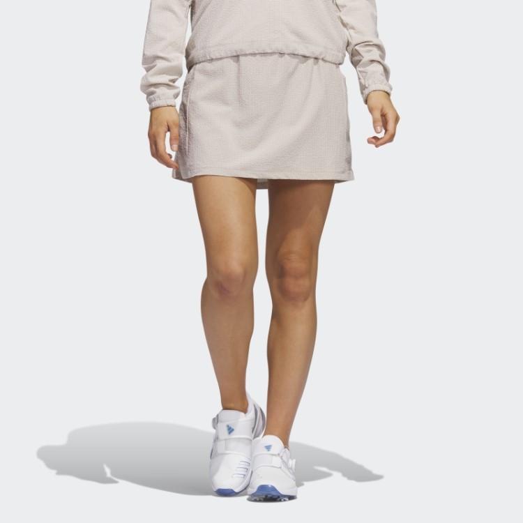 Short De Golfe Seersucker 16 Polegadas Taupe Adidas