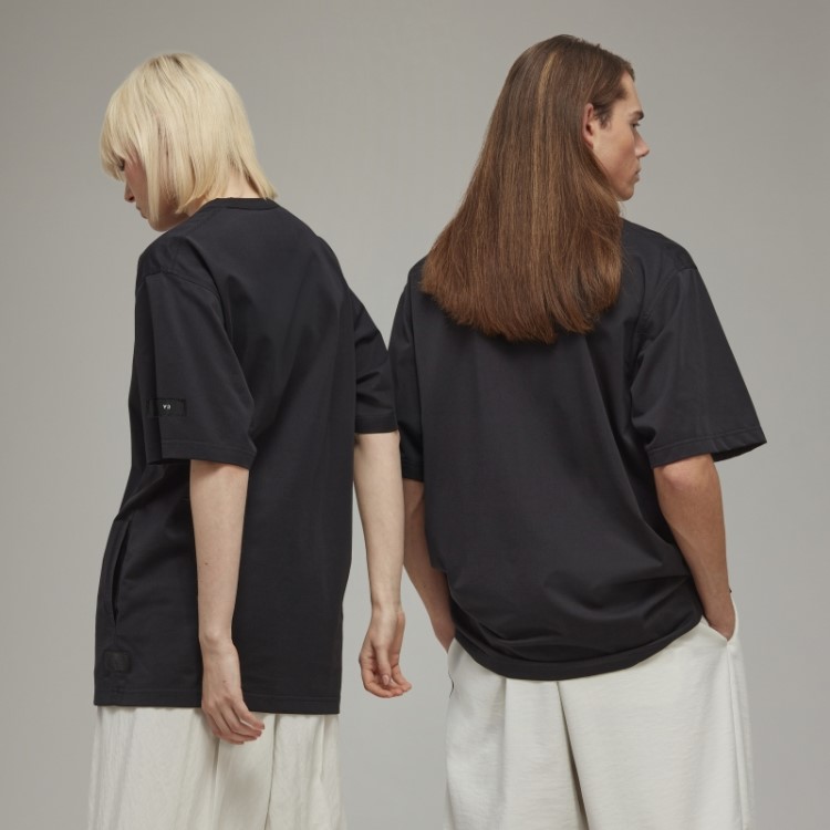Camiseta De Manga Curta Adidas Y-3 Premium Quente
