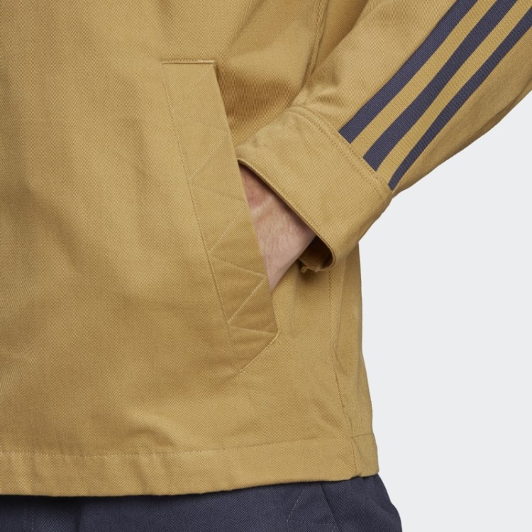 Overshirt Bege Adidas Tiro Dourado