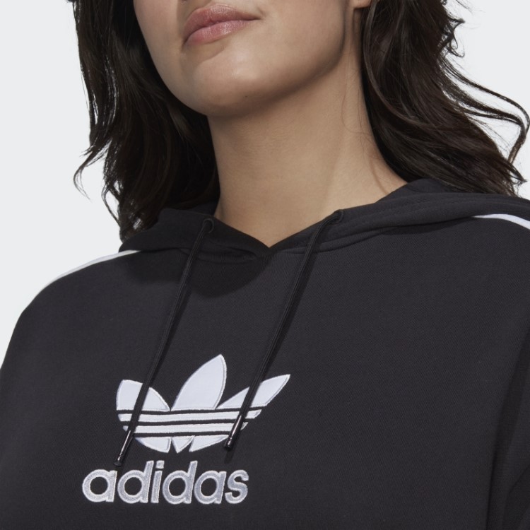 Moletom Preto Adicolor Trefoil (tamanho Grande) Adidas