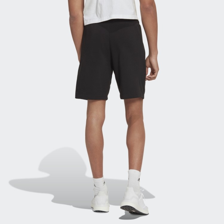 Emblema De Estádio De Lã Reciclada De Shorts Esportivos Adidas Preto