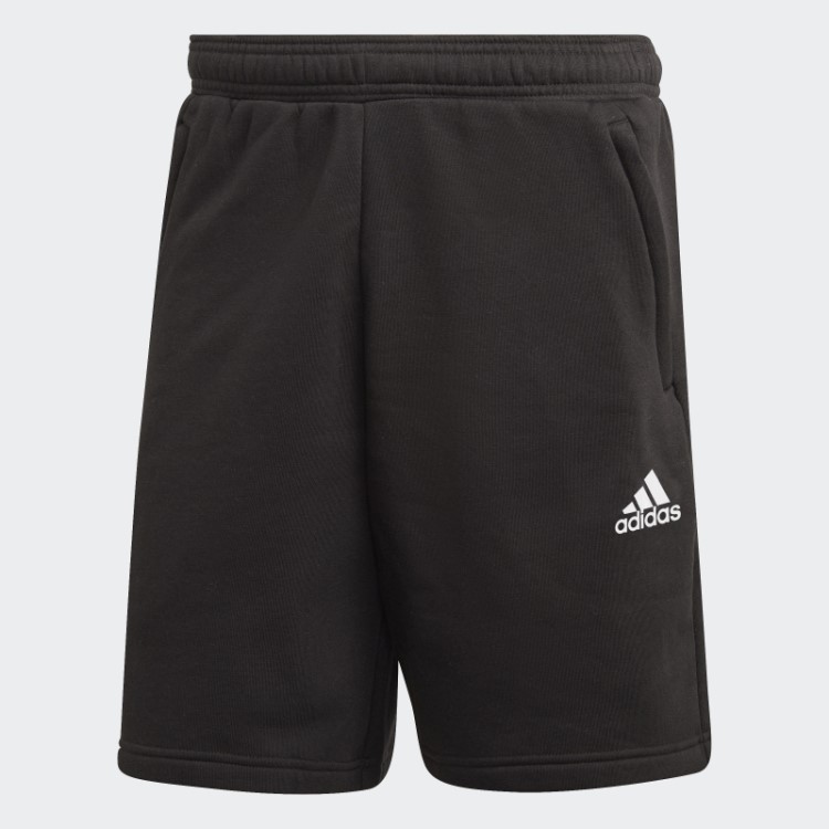 Emblema De Estádio De Lã Reciclada De Shorts Esportivos Adidas Preto