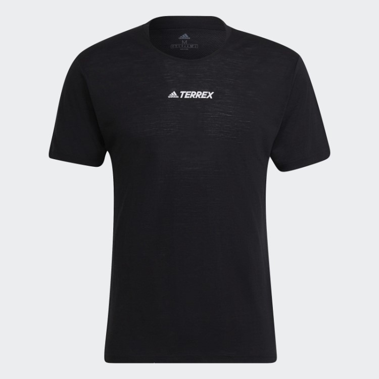 Camiseta De Lã Terrex Agravic Pro Preta