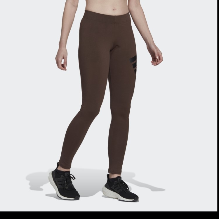 Distintivo De ícones Do Futuro Marrom De Leggings Esportivas Adidas