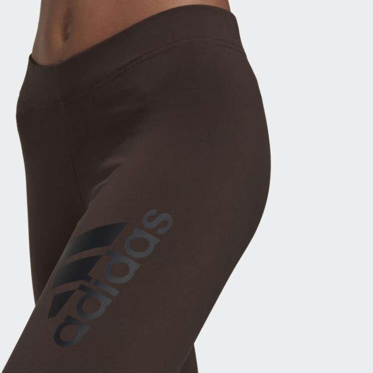 Distintivo De ícones Do Futuro Marrom De Leggings Esportivas Adidas