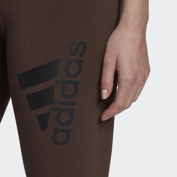 Distintivo De ícones Do Futuro Marrom De Leggings Esportivas Adidas