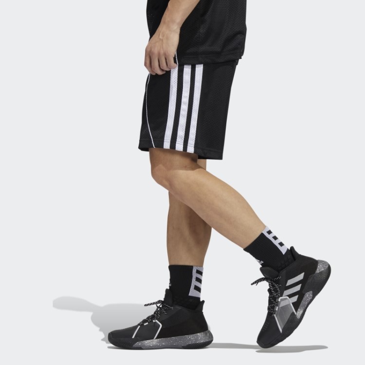 Calções De Basquete Preto Creator 365 Adidas