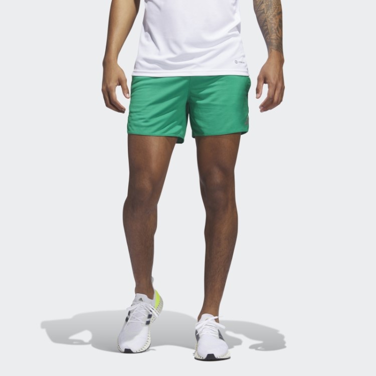 Run Icons 3 Bar Logo Shorts Quadra Verde Adidas