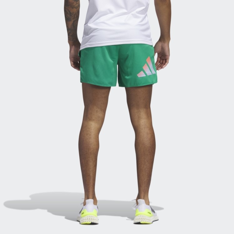 Run Icons 3 Bar Logo Shorts Quadra Verde Adidas
