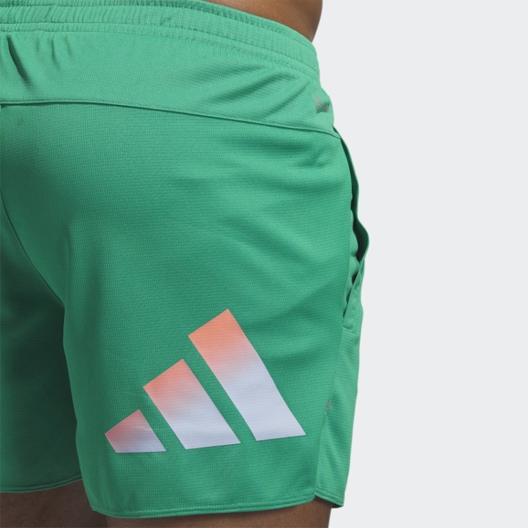 Run Icons 3 Bar Logo Shorts Quadra Verde Adidas