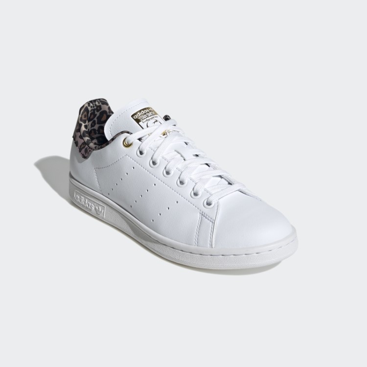 Sapatos Adidas Stan Smith Dourados Metálicos
