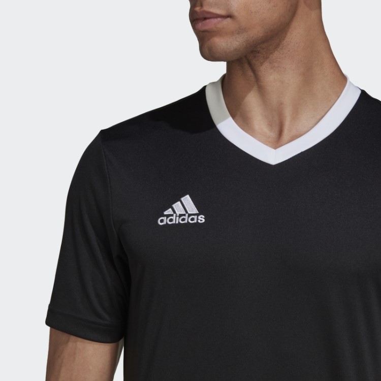 Camisa Preta Adidas Entrada 22 Quente
