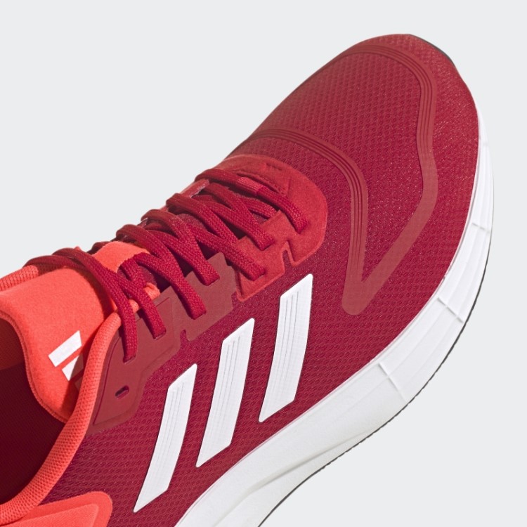 Sapatos Vermelhos Adidas Duramo 10 Moda