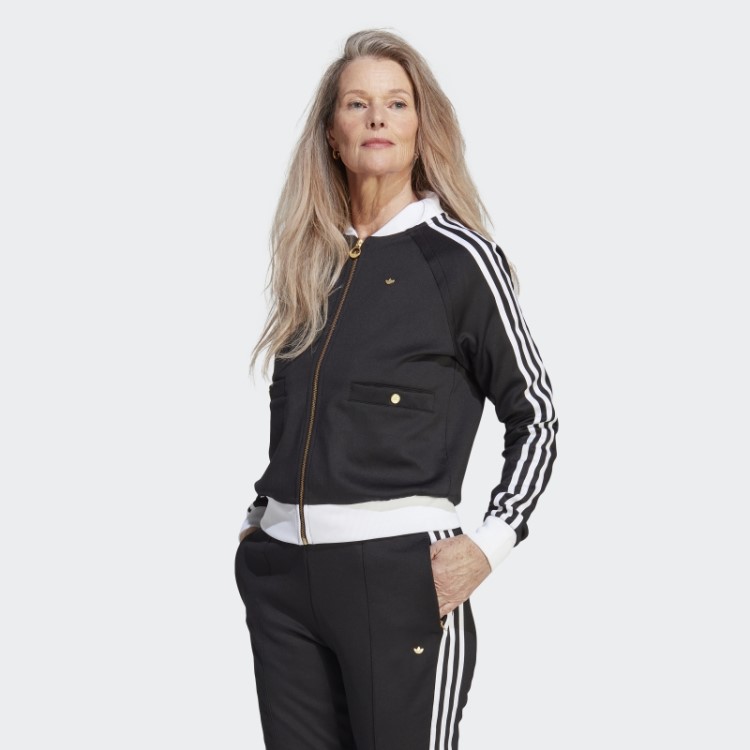 Jaqueta Preta Adidas Sst