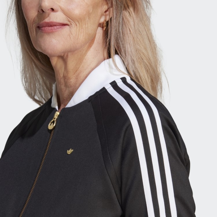 Jaqueta Preta Adidas Sst
