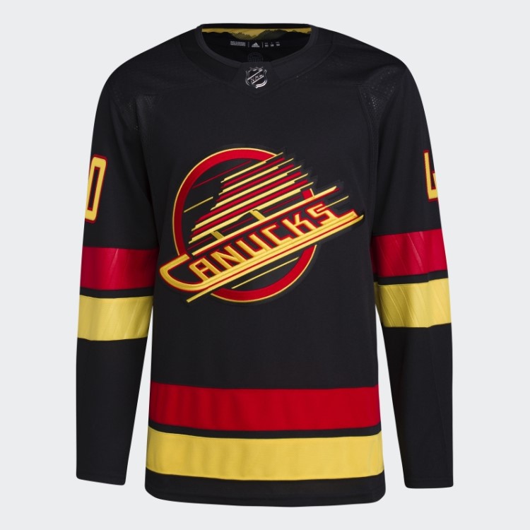 Camisa Preta Canucks Pettersson Terceira Autêntica Adidas