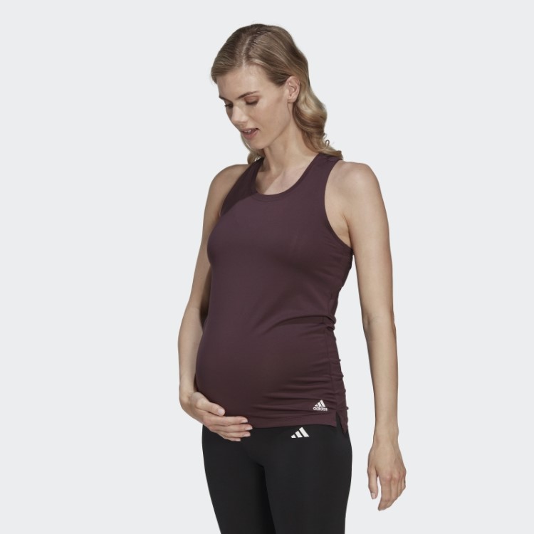 Regata Aeroready Designed 2 Move Sport (maternidade) Marrom Adidas