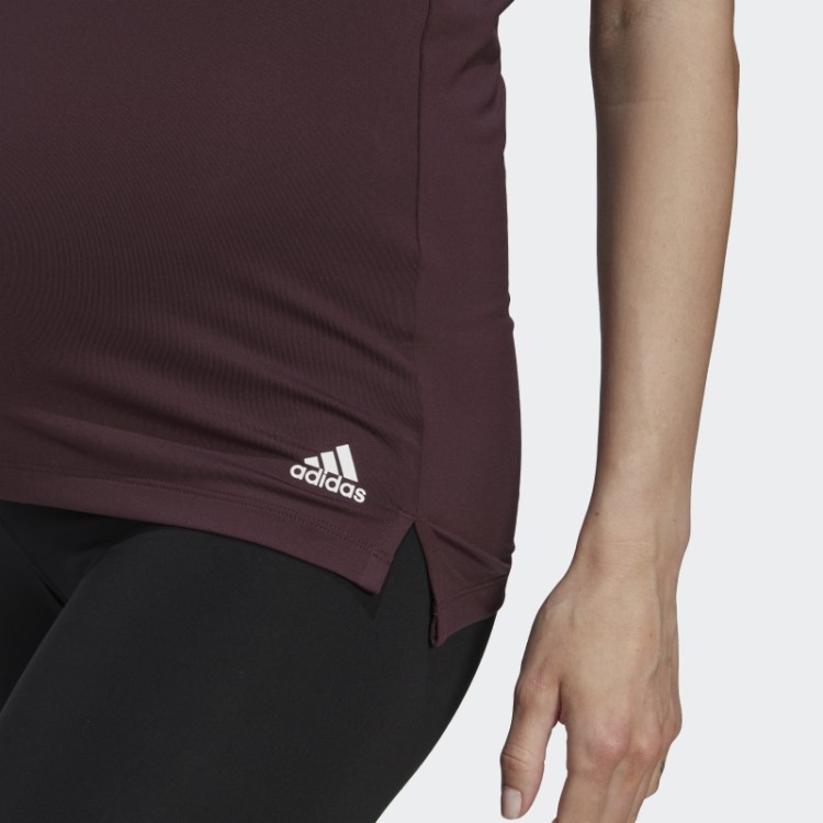 Regata Esportiva Adidas Aeroready Designed 2 Move (maternidade) Marrom