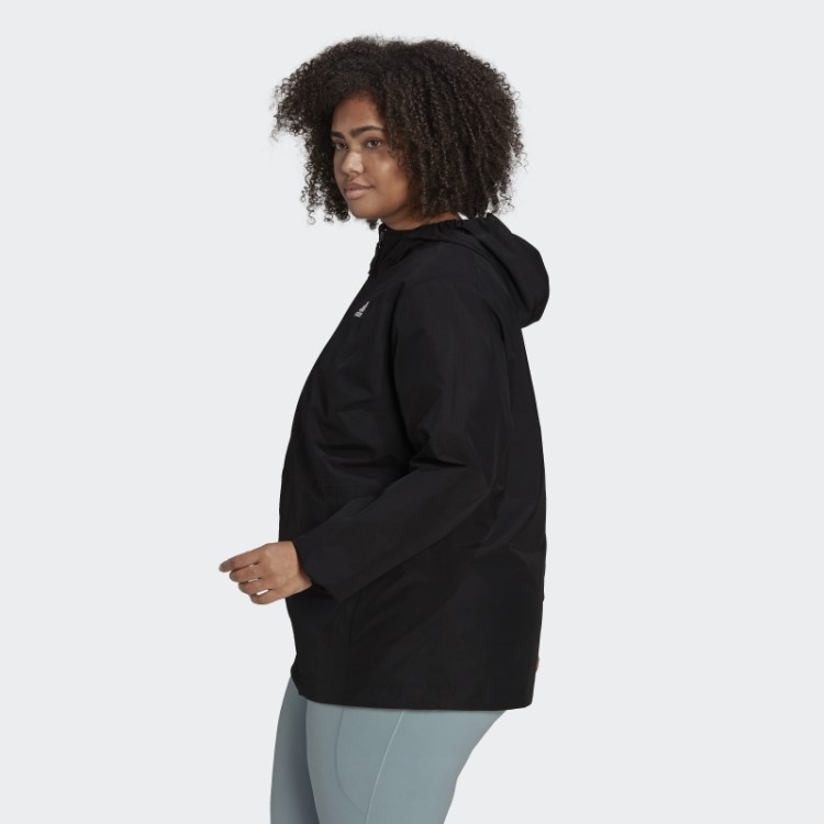 Jaqueta Essentials Rain.rdy (tamanho Grande) Preto Adidas