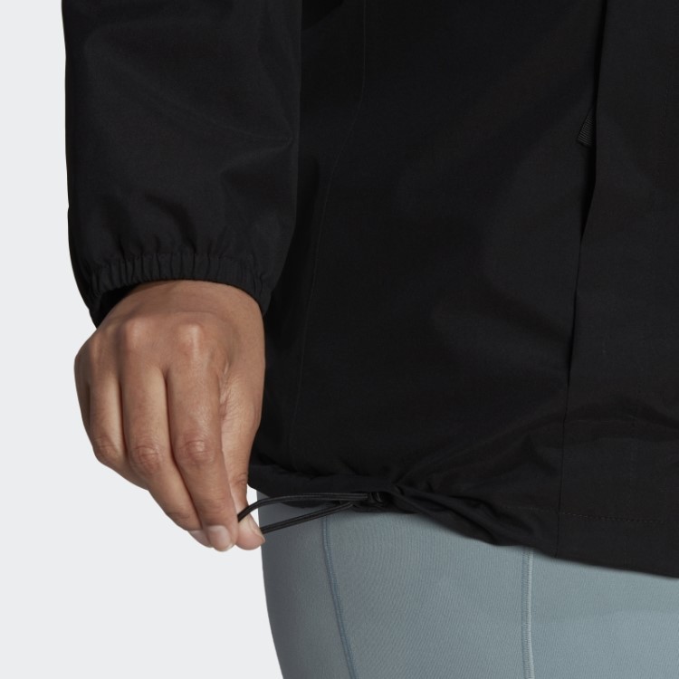 Jaqueta Essentials Rain.rdy (tamanho Grande) Preto Adidas