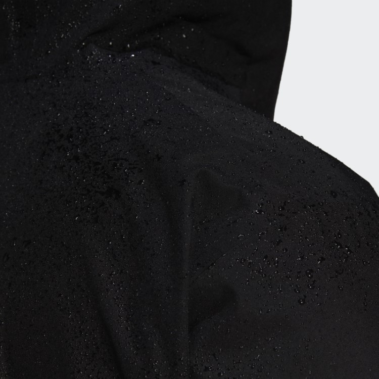 Jaqueta Preta Essencials Rain.rdy (tamanho Grande) Adidas