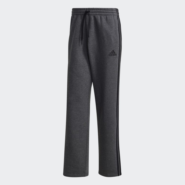 Calça De Lã Com Bainha Aberta E Bainha Aberta Com As Três Listras Adidas