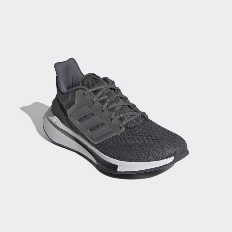 Tênis De Corrida Eq21 Cinza Adidas