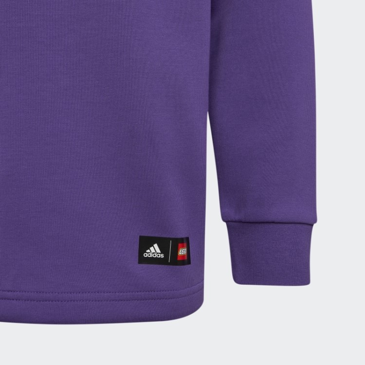 Adidas X Classic Lego Hoodie Fashion Sharp Roxo