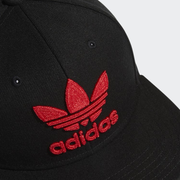 Boné Preto Adidas Trefoil Chain Snapback