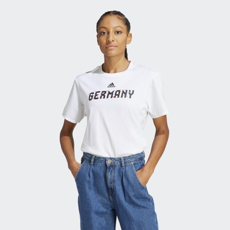 Camiseta Branca Adidas Copa Do Mundo Fifa 2022 Alemanha