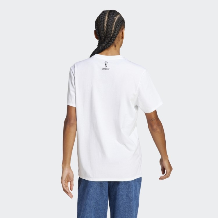 Camiseta Branca Adidas Copa Do Mundo Fifa 2022 Alemanha