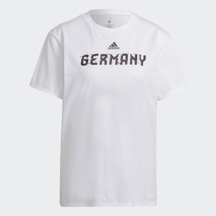 Camiseta Branca Adidas Copa Do Mundo Fifa 2022 Alemanha