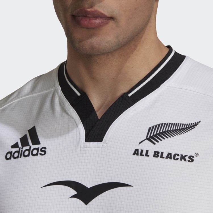 All Blacks Rugby Réplica Away Jersey Adidas Branco