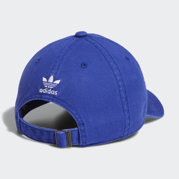 Chapéu Azul Relaxado Strapback Adidas