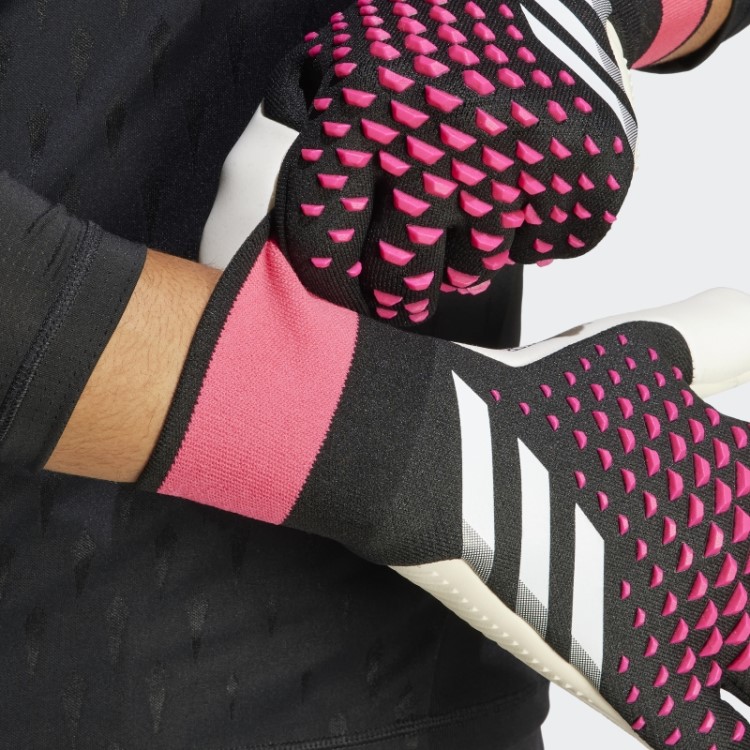 Luvas Pretas De Goleiro Adidas Predator Pro Promo