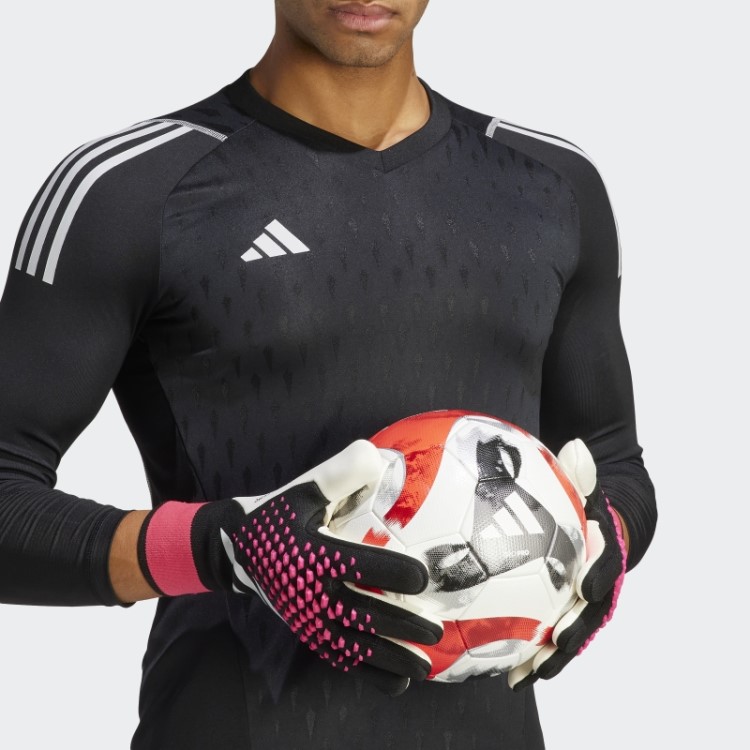 Luvas Pretas De Goleiro Adidas Predator Pro Promo