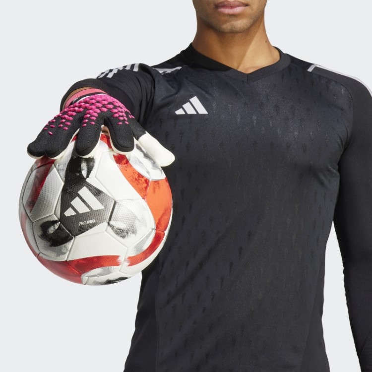 Luvas Pretas De Goleiro Adidas Predator Pro Promo