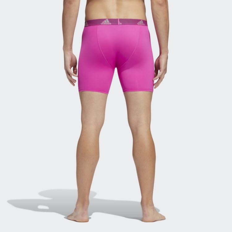 Cueca Boxer Performance 3 Pares Azul Adidas