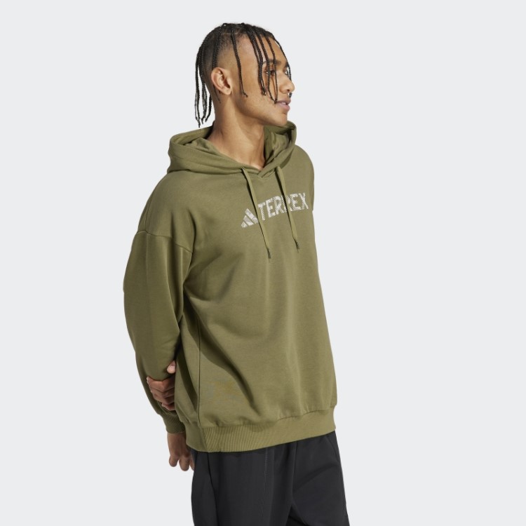 Moletom Com Logo Grande Terrex (gênero Neutro) Adidas Olive