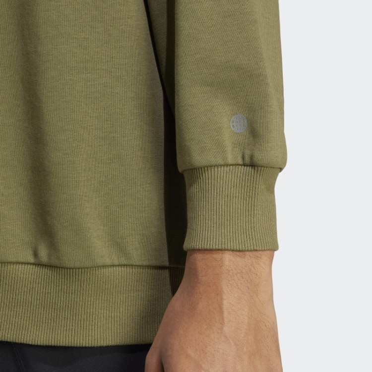 Moletom Com Logo Grande Terrex (gênero Neutro) Adidas Olive