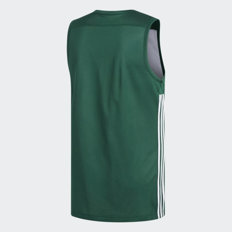 Camisa Reversível De Velocidade 3g Adidas Verde Escuro