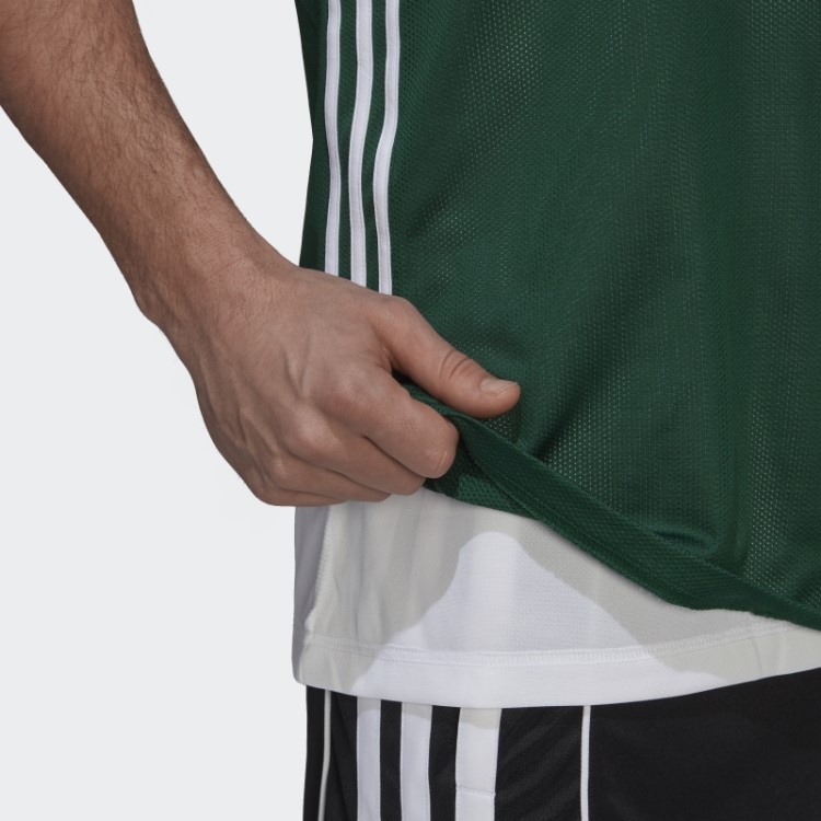 Camisa Reversível De Velocidade 3g Adidas Verde Escuro
