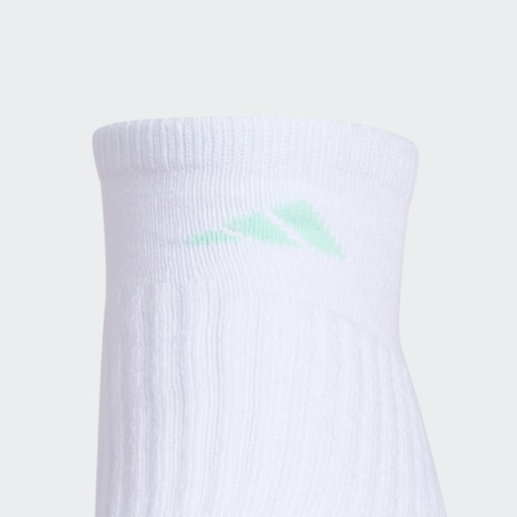 Adidas Amortecido 3 Meias Invisíveis 3 Pares De Hortelã